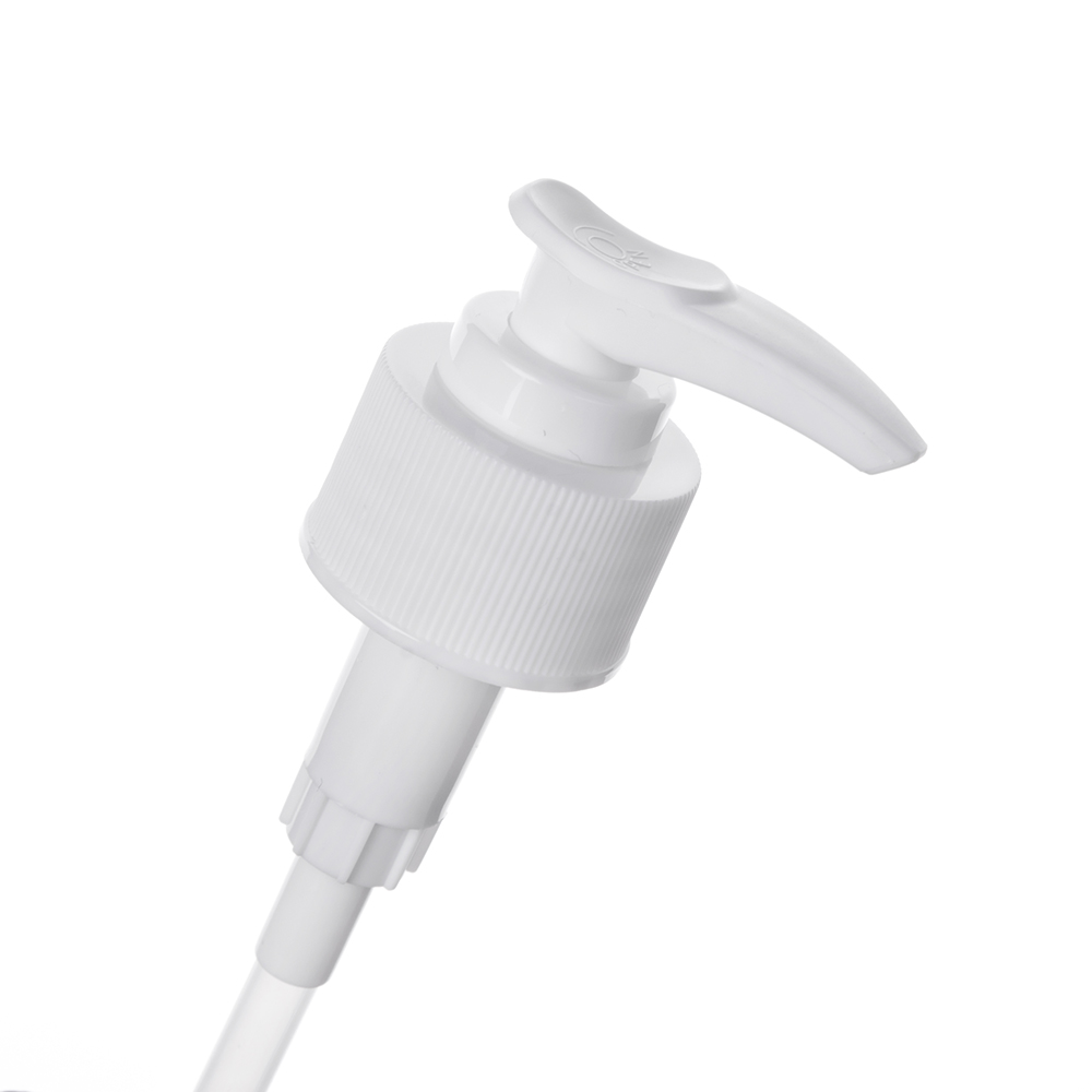 28/410mm White Plastic Lotion Pump in Stock China Lotion Dispenser Pump Manufacturer