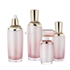 30ml 50ml 100ml 120ml PMMA Gradient Pink Cosmetic Empty Spray Lotion Bottle