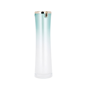 15ml 30ml 50ml Waist Shape Acrylic Pump Bottle