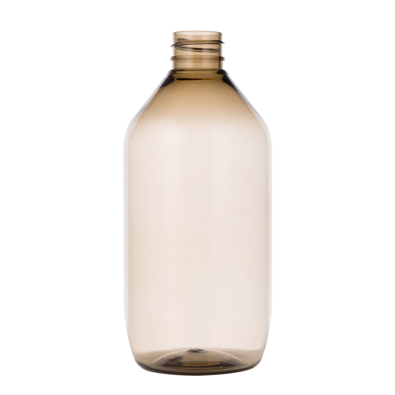 250m 500ml Silver Lotion Pump Bottle, PET Bottle, PCR Plastic Bottle with Pump