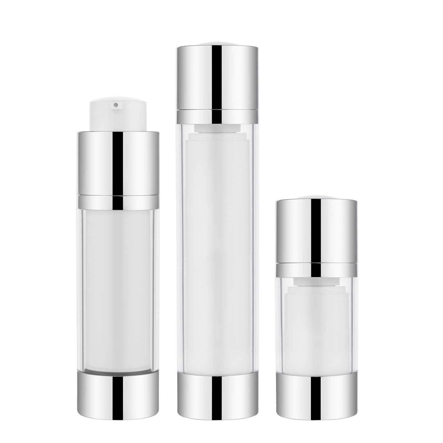 15ml 30ml 50ml AS Material Airless Bottles High Quality Cosmetic Airless Bottle