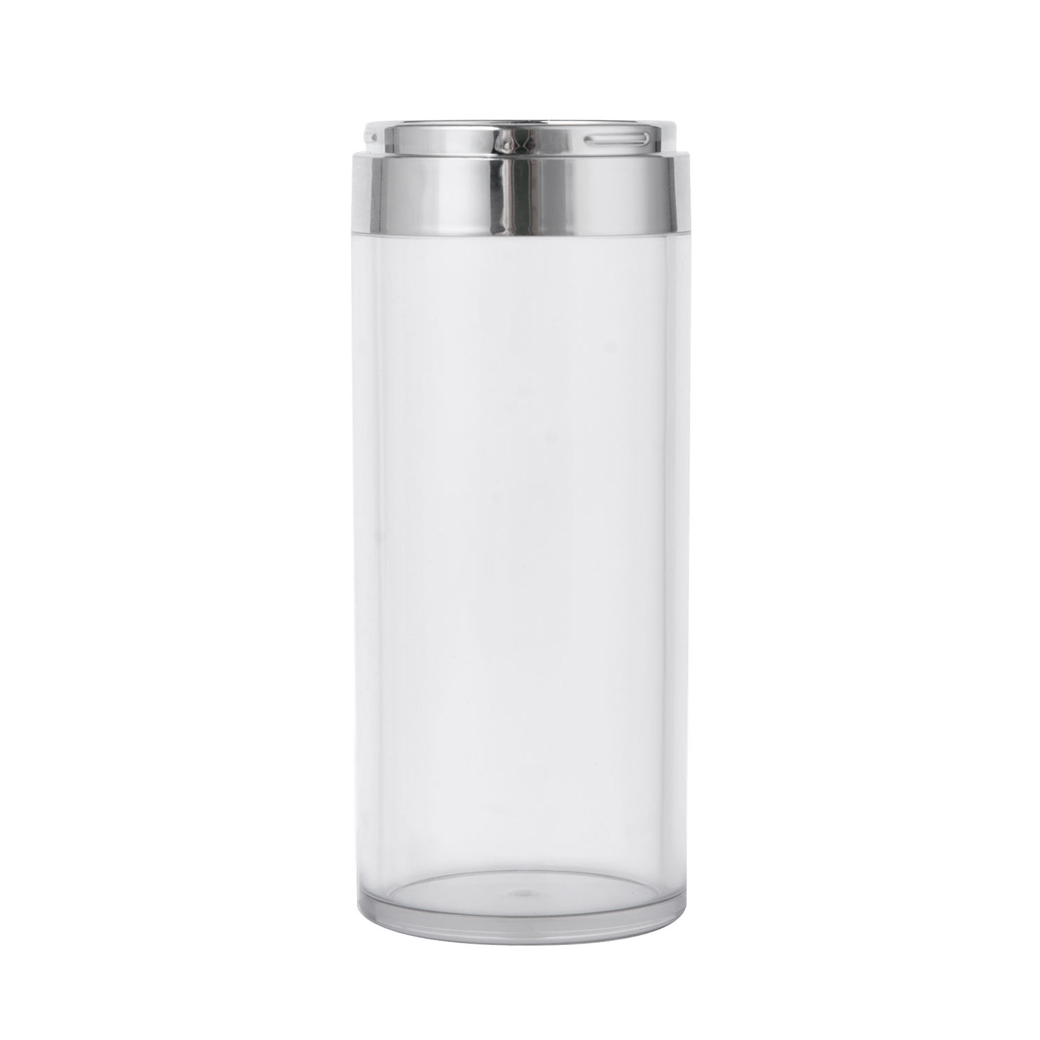 30ml 50ml Cylindrical Refillable Cosmetic Airless Bottle For Skincare China Wholesale Sustainable Cosmetic Packaging