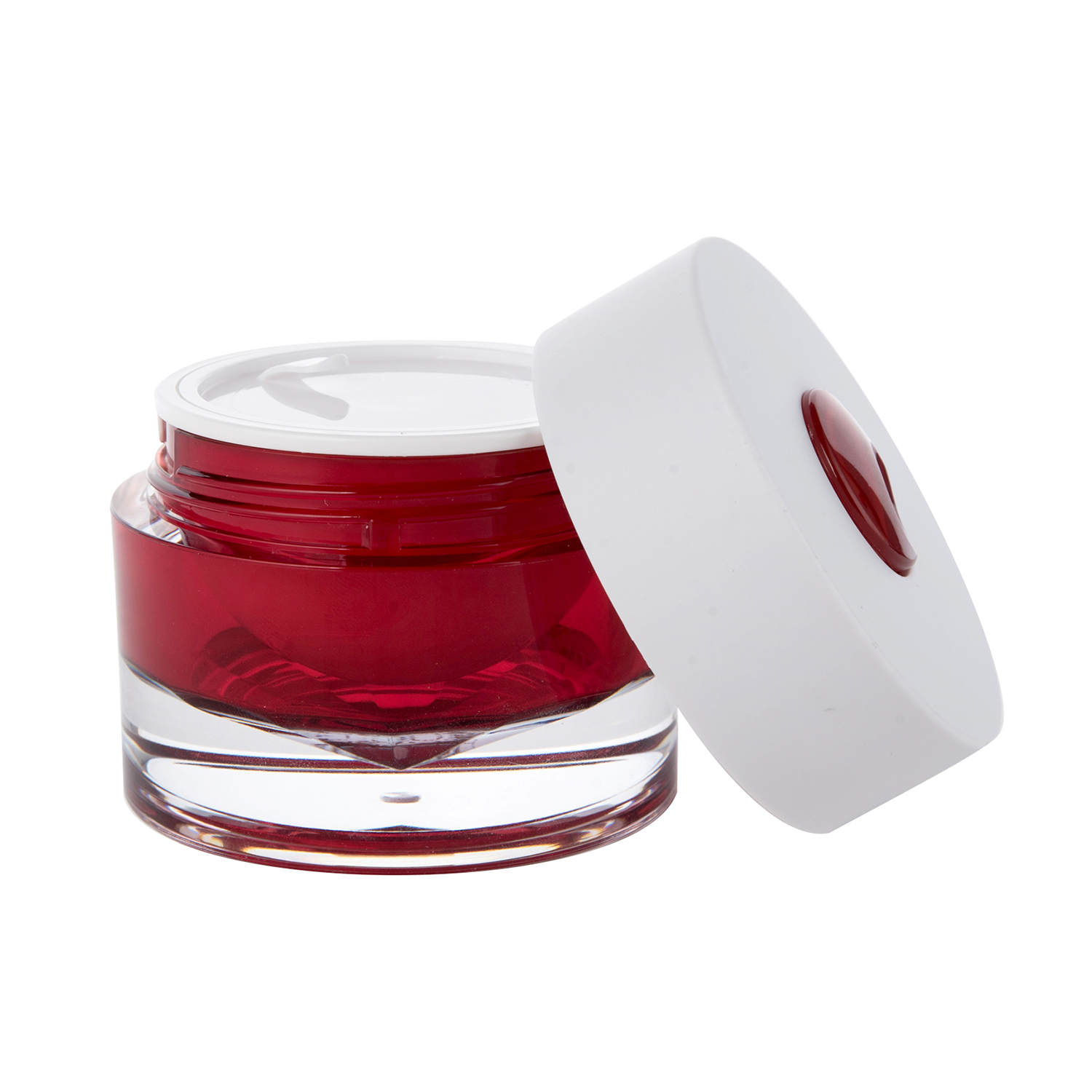 50g Eco-friendly Refillable Cosmetic Jar China Sustainable Cosmetic Packaging 