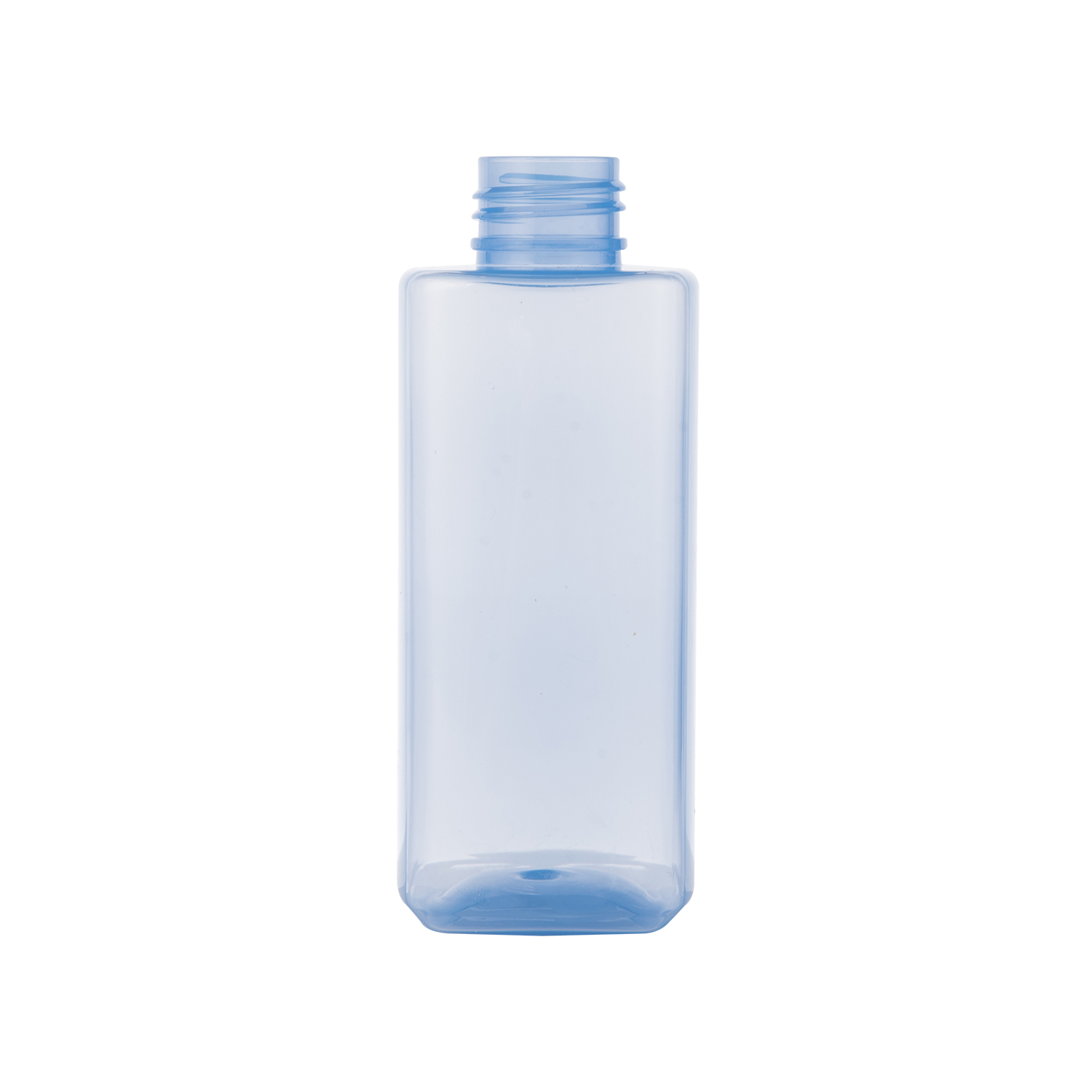 150ml Square Blue PET Plastic Spray Pump Bottle