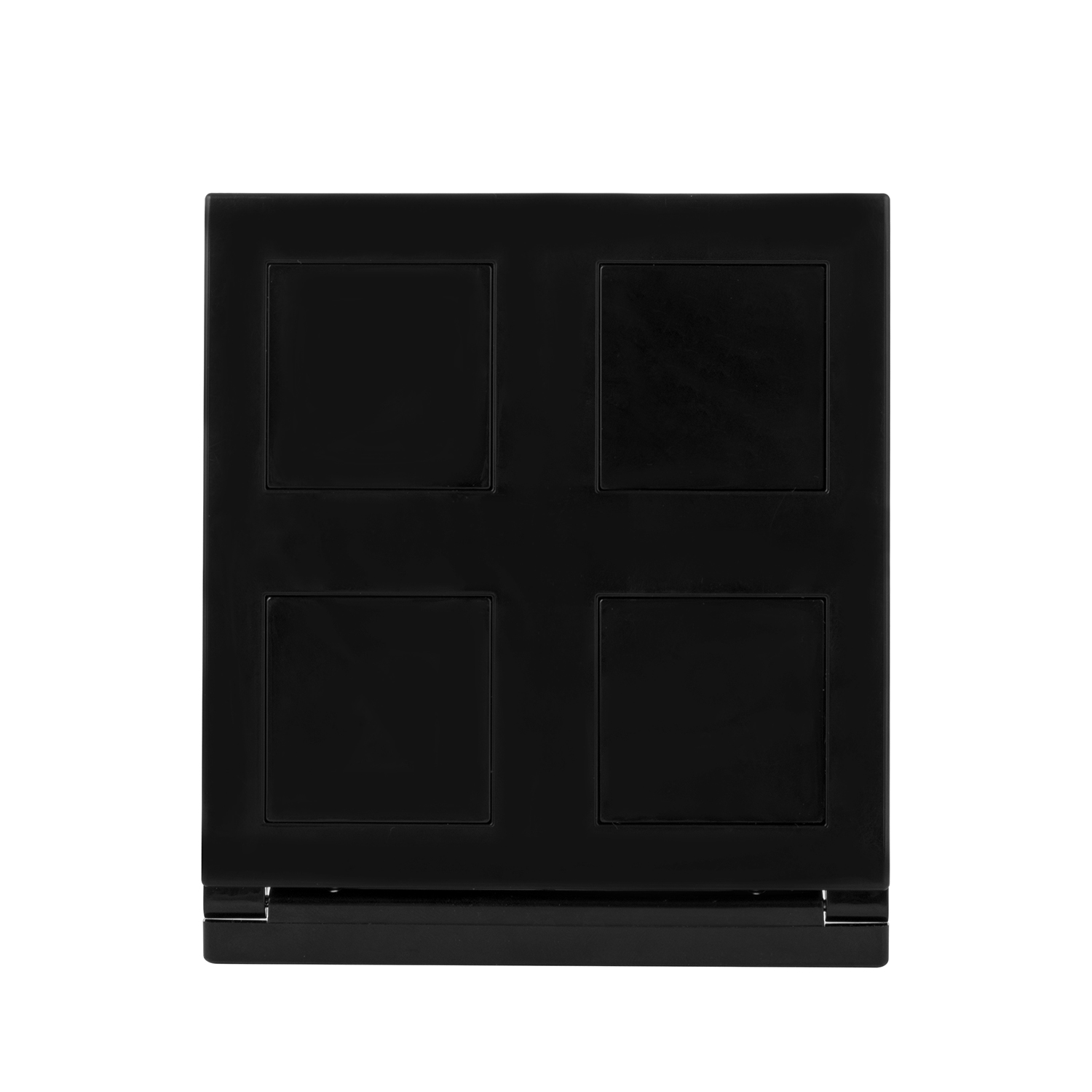 4 Colors Palette Container Replaceable Eye Shadow Case Empty Plastic Eyeshadow With Mirror