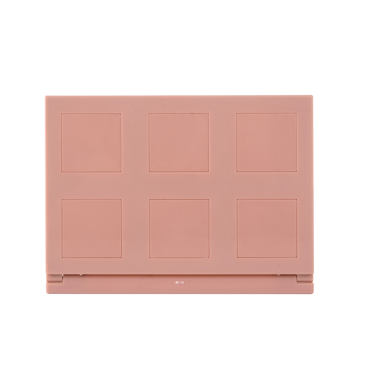 6 Colors Palette Container Replaceable Eye Shadow Case Empty Plastic Eyeshadow With Mirror