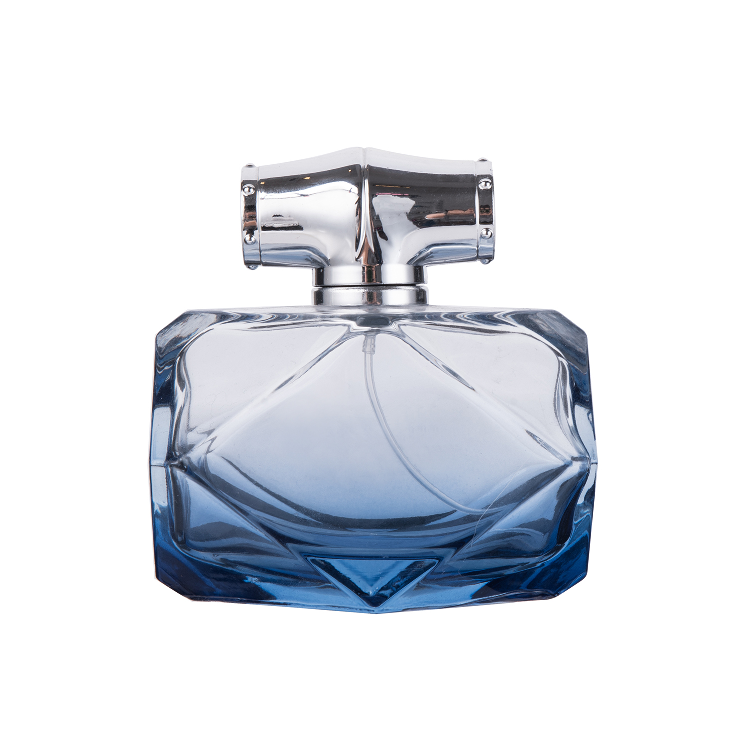 100mml Luxury Glass Perfume Bottle with Aluminium Cap China Empty Perfume Bottle