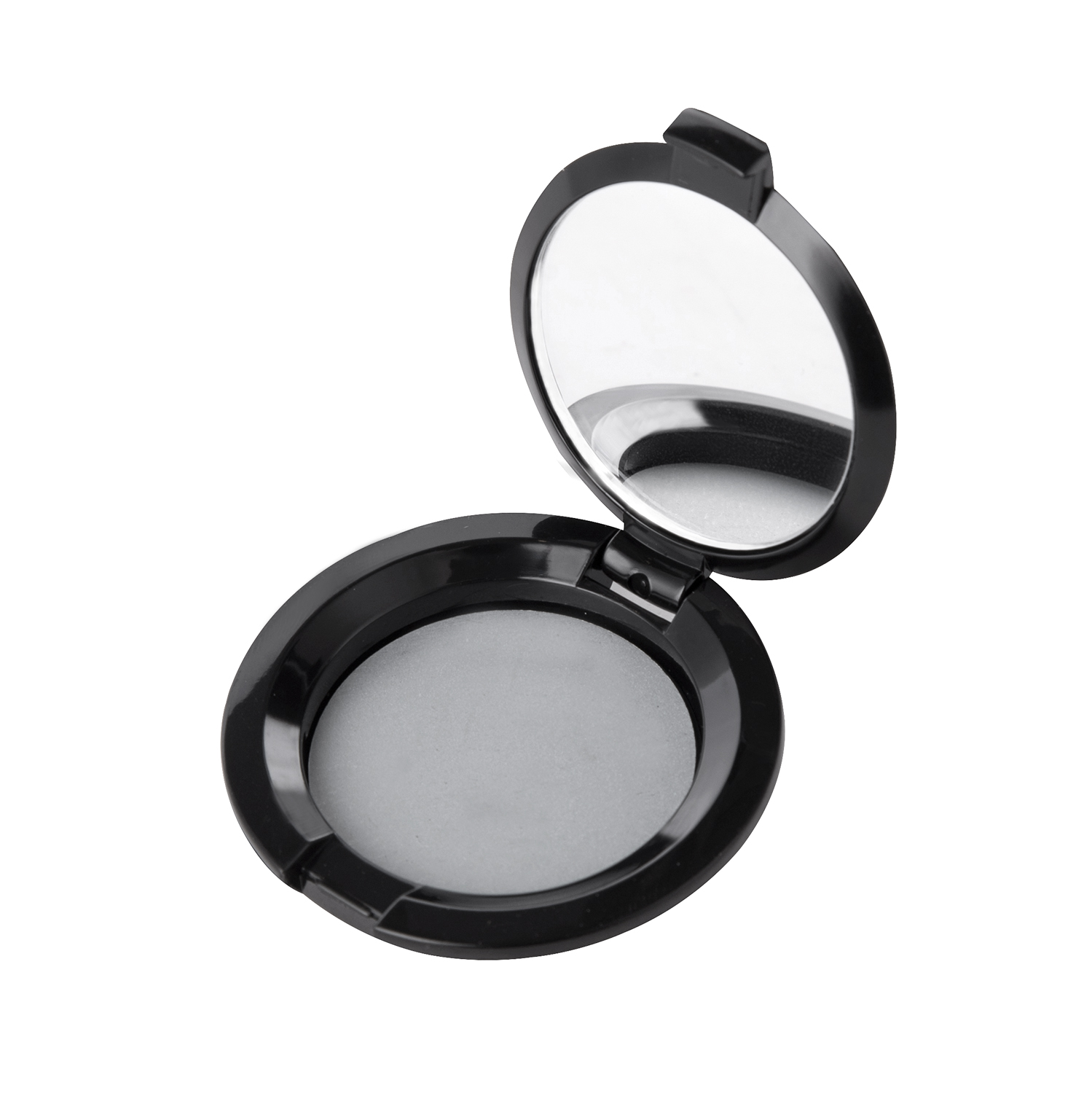 Black Empty Makeup Compact Case with Mirror