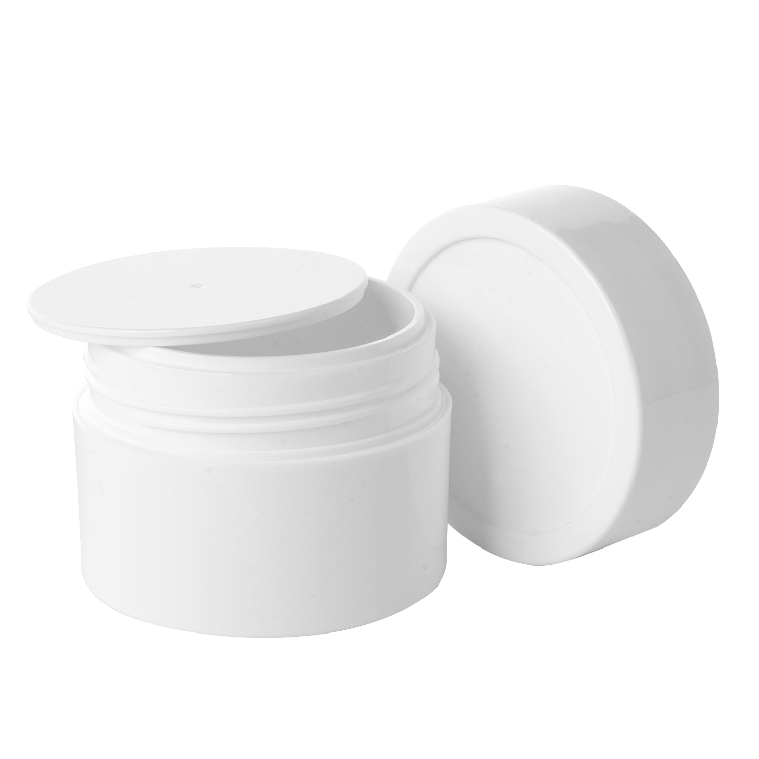 50ml 100ml 150ml 200ml Round PP Cosmetic Jar Wholesale