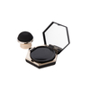 10g Polygon Powder Compact Case with Mirror and Mushroom Puff Empty Makeup Case
