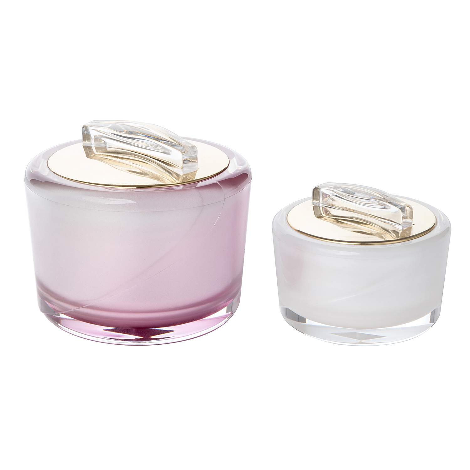 15g 30g 50g PMMA Round Cream Jars Wholesale Plastic Cosmetic Jars
