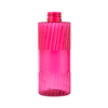 300ml Rose Red Empty PET Shower Gel Bottle Shampoo Bottle With Pump