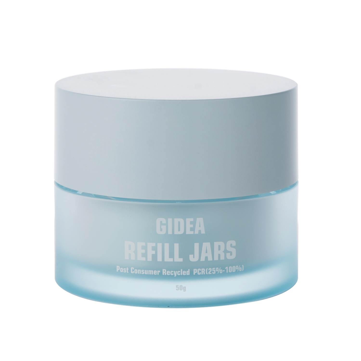 30g 50g 100g 200g Refillable Eco Friendly Cosmetic Jar Container Replaceable Cream Jar Sustainable Cosmetic Packaging For Skin Care