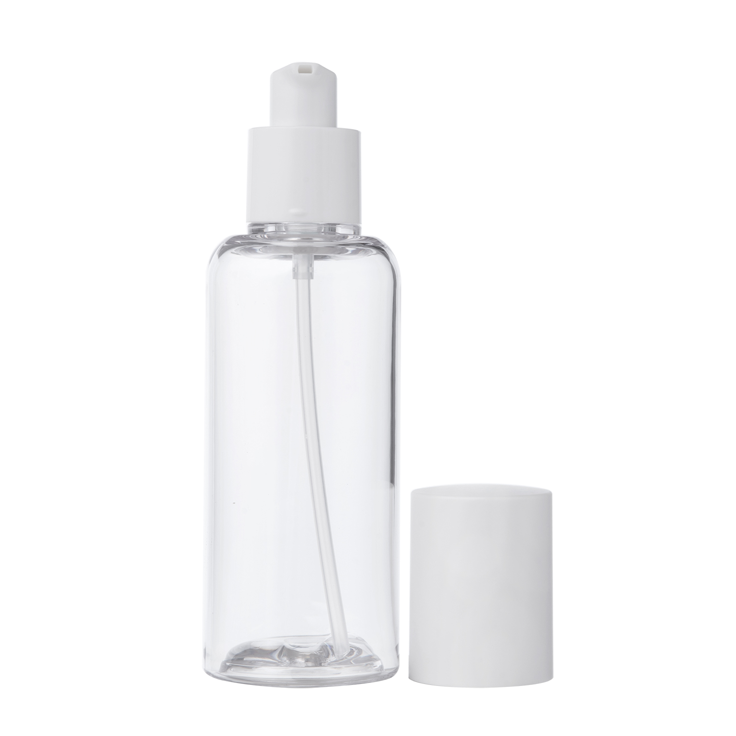 120ml PET Round Plastic Lotion Pump Bottle