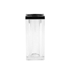 15ml 30ml 50ml Square Snap Cap Refillable Airless Bottle Wholesale Eco-friendly Replaceable Cosmetic Airless Pump Bottle 