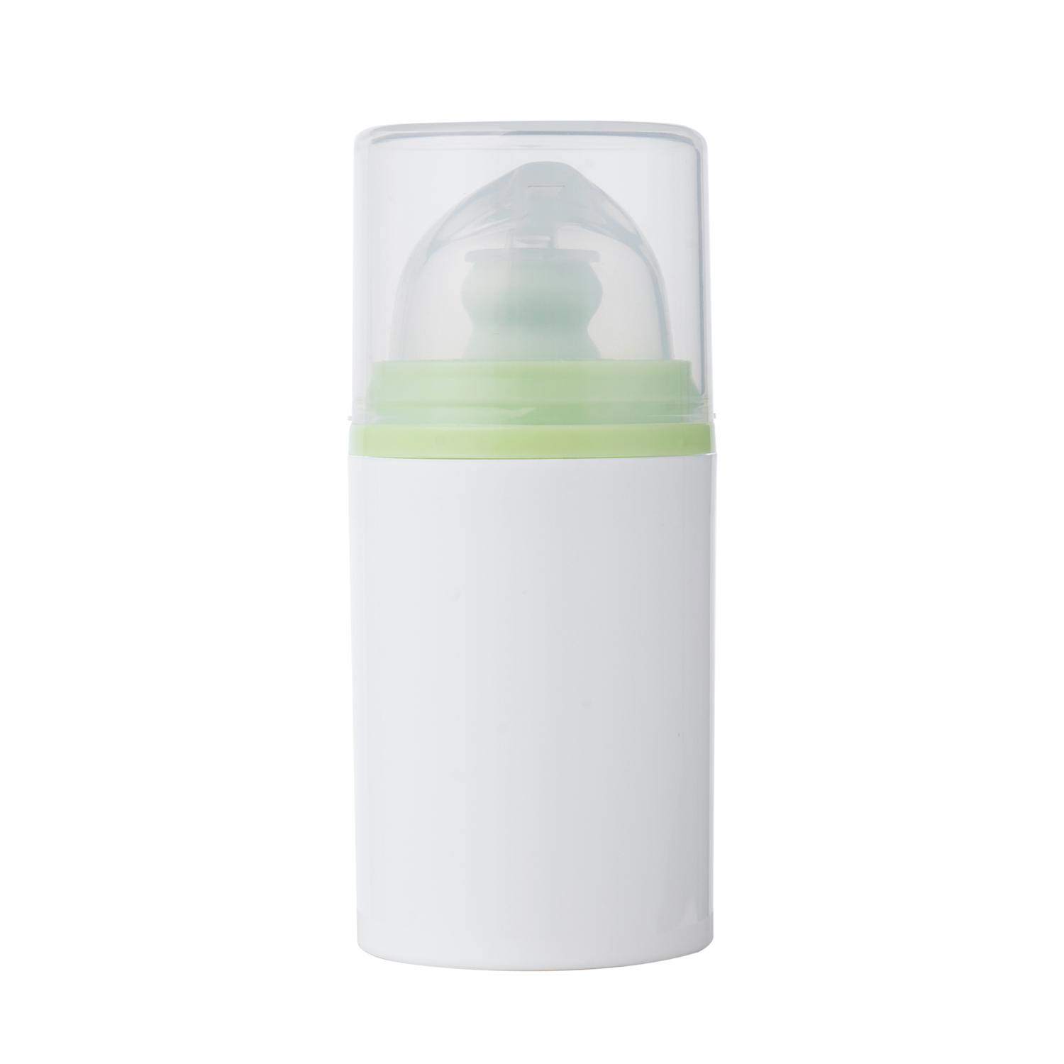 15ml 30ml 50ml Snap-on Airless Pump Bottle Recyclable PP（30%—100%PCR） Material Airless Bottle Sustainable Cosmetic Packaging