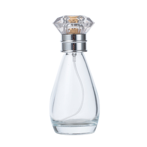 60ml Oval Glass Perfume Bottle with Ms Cap Custom Perfume Bottles