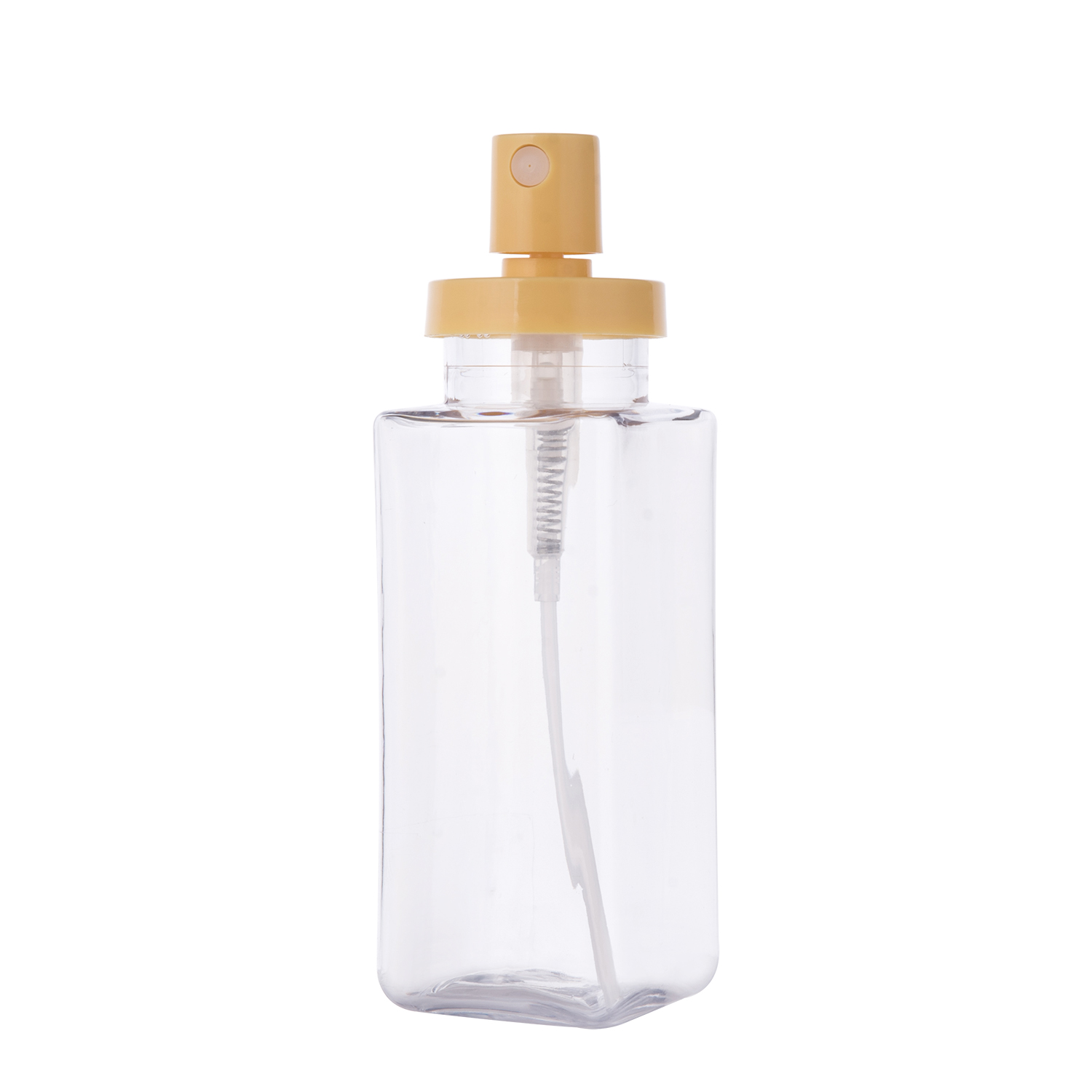 100ml Square PET Plastic Spray Pump Bottle