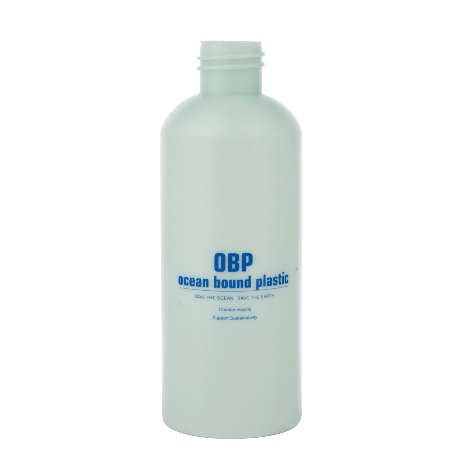 30ml 60ml 100ml 120ml 150ml Ocean Bound Plastic PE Bottles with Pump Suit for Skincare's Packaging 