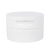 50g 80g 120g Round White PP Jar with Flip Cap
