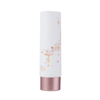 50ml Round Pink PE Cream Tubes with Screw Cap Empty Cosmetic Tube