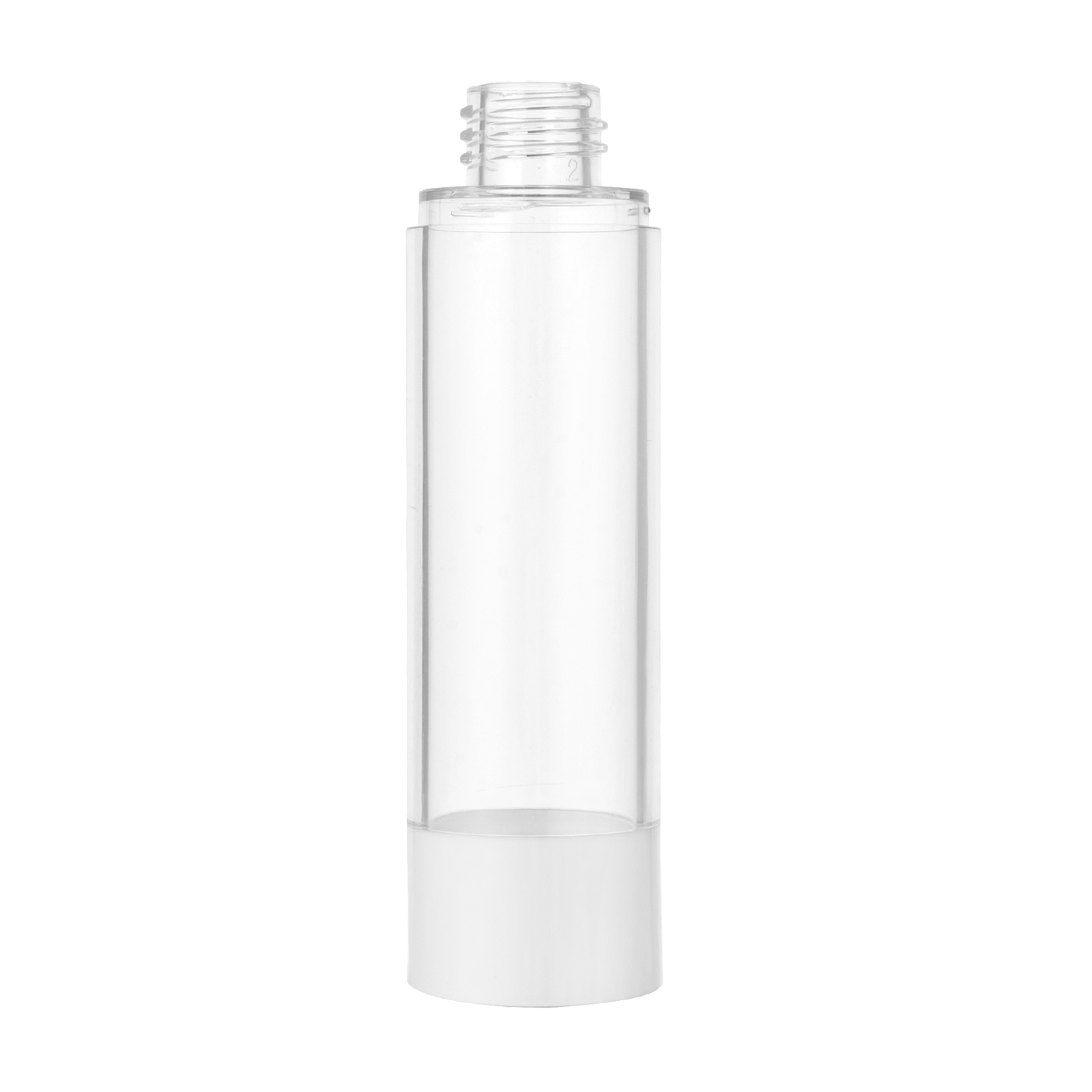 15ml 30ml 50ml 80ml 100ml Cylinder AS Airless Bottle Cosmetic Packaging