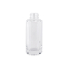 40ml 100ml 120ml Transparent Square Glass Pump Lotion Bottle