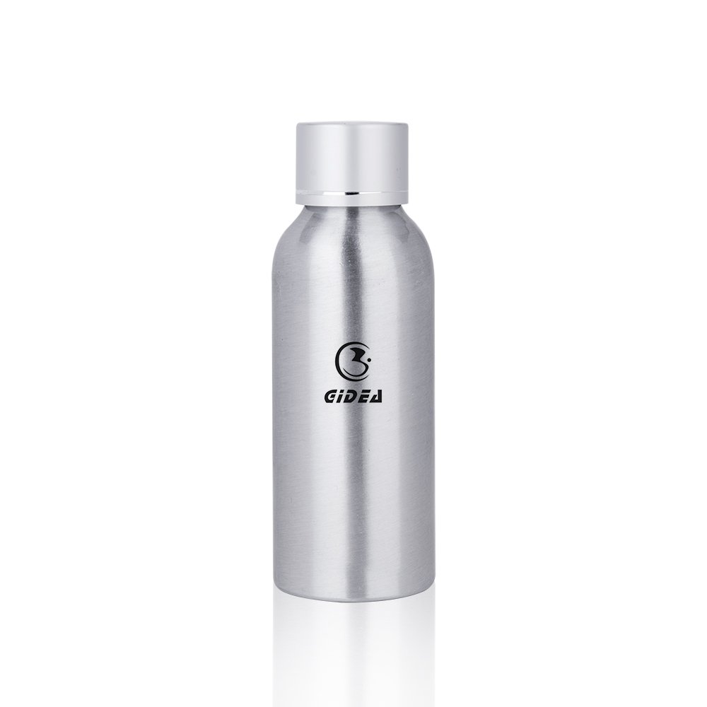 Silver Essential Oils Aluminum Cosmetic Bottle