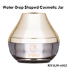 10g 30g 50g Water Drop Shaped Acrylic Cosmetic Cream Jar