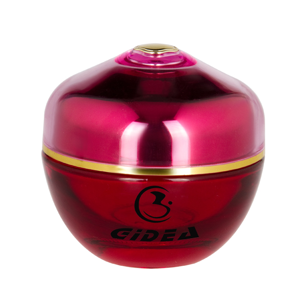Red Pomegranate Shaped 50ml 30ml Glass Jars