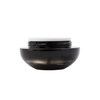 30g 50g Black Cosmetic Cream Jar Plastic