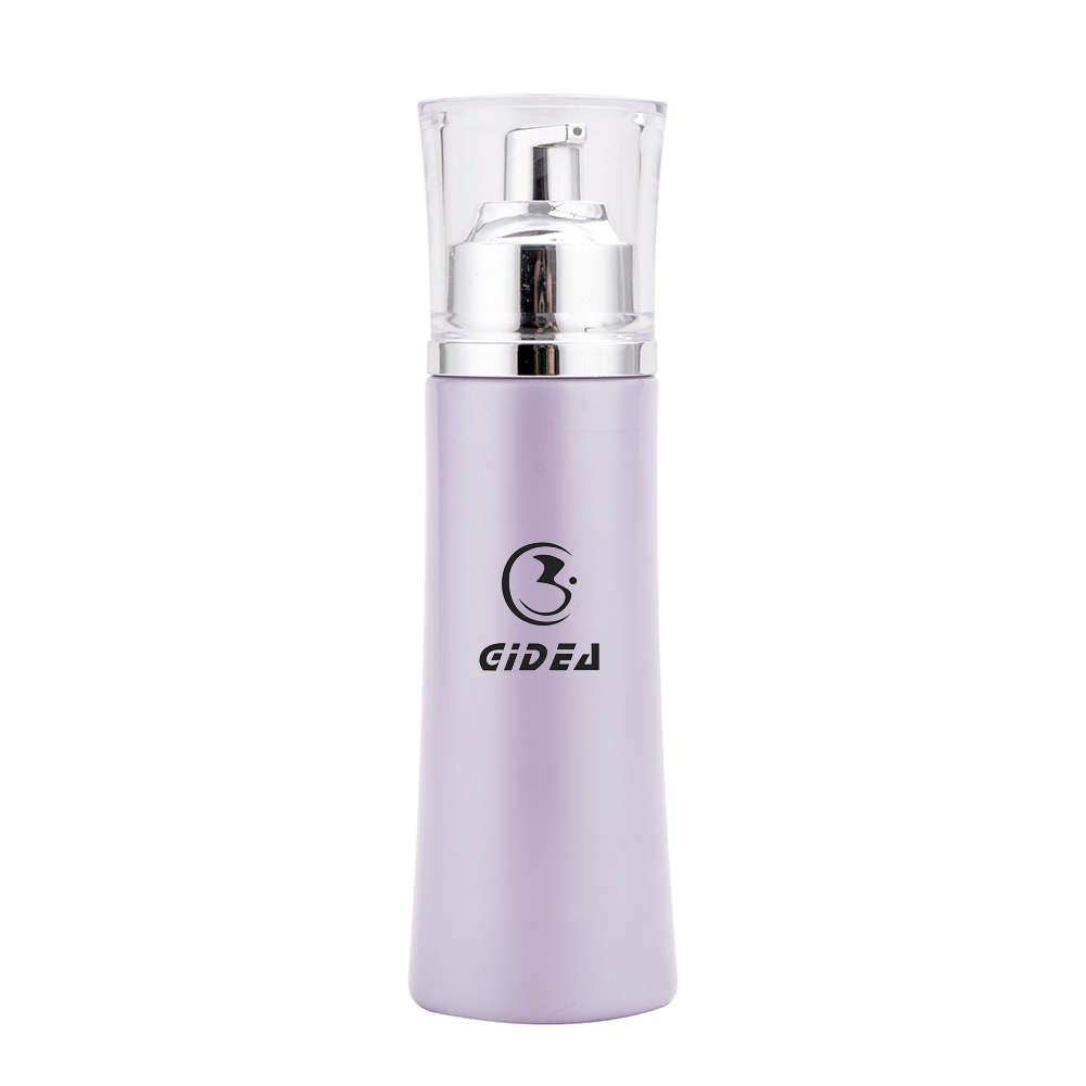 40ml 100ml 120ml Purple Color Glass Cosmetic Spray Cream Bottle