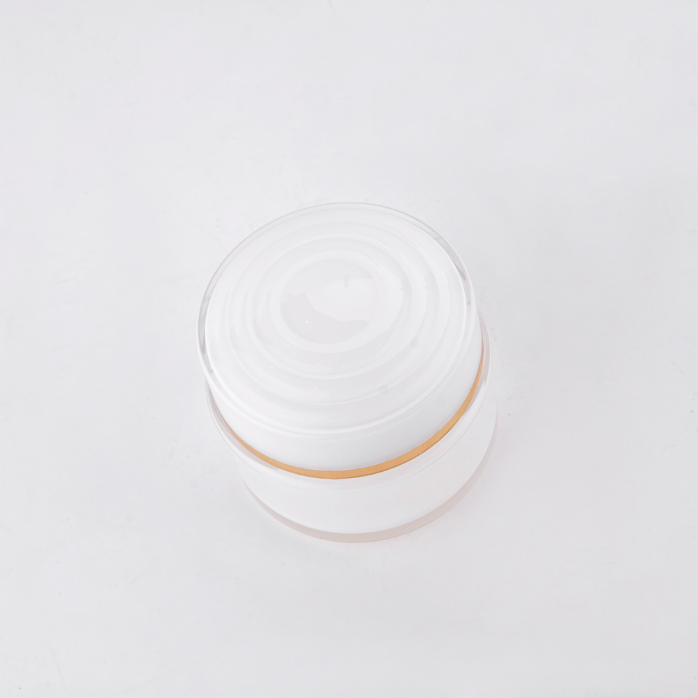 15g 30g 50g White PMMA Skin Care Cream Cosmetic Jar 