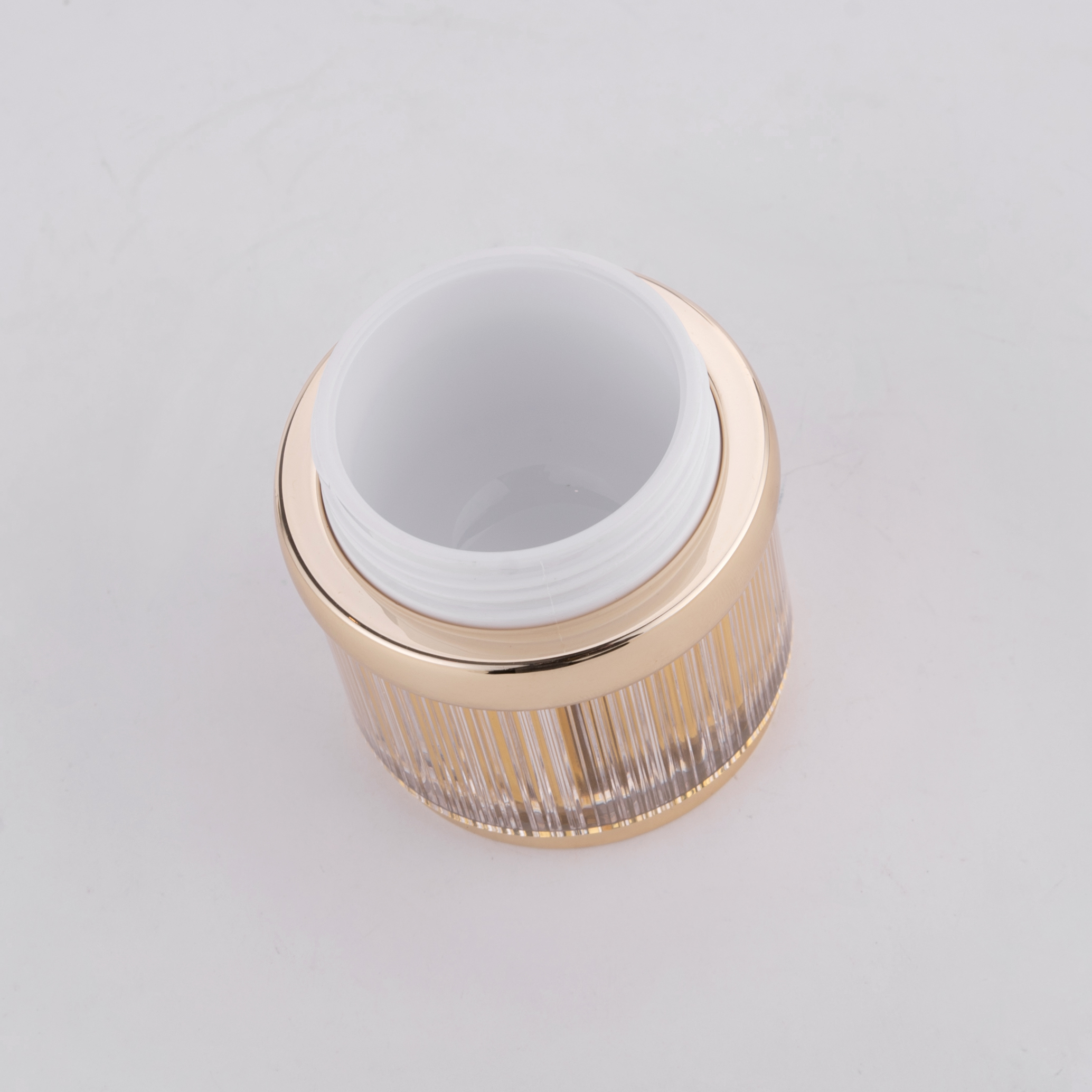15g 30g 50g Gold Color Round Luxury Cosmetic Cream Containers 