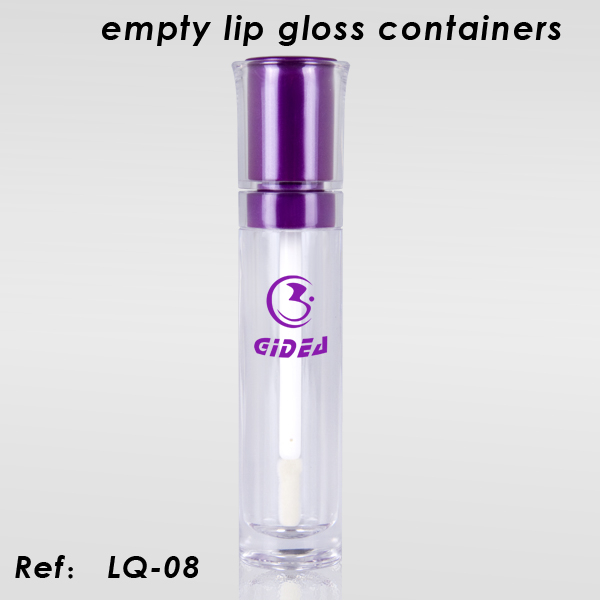 empty lip gloss container